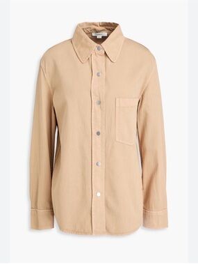 Vince Camel Snap Front Utility Shirt Jacket – Size Small